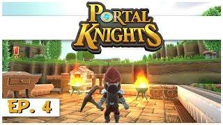 Portal Knights - Ep. 4 - Building a Base - Lets Play Portal Knights Gameplay