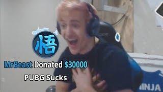 I Donated $30000 To My Favorite Twitch Streamer ninja