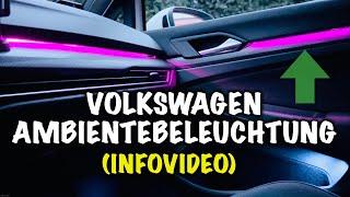 VW Ambientebeleuchtung 30 Farben #vw #volkswagen