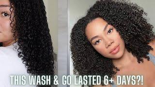 My Recent GO-TO Wash & Go For Humidity  Perfect For Thick Low Porosity 3c4a Curls MUST WATCH