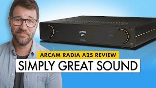 Our FIRST ARCAM Review ARCAM RADIA A25 Amp Review w Arcam ST5