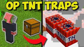 TOP 5 MINECRAFT TNT TRAPS TO PRANK YOUR FRIENDS