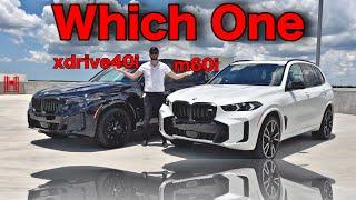 2025 BMW X5 Xdrive40i vs X5 m60i Which One is Better  All Specs &Test Drive