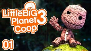 Little Big Planet 3  Ep.01 - Lets Play Coop