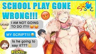 BAKUGOU Goes Totally OFF SCRIPT During Play?  BNHA Texts - MHA Chat