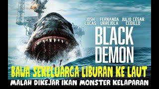 The Black Demon  Bawa Keluarga Healing di Lautan Malah Dikejar Ikan Setan Pemangsa Manusia