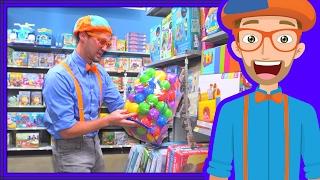 Blippi Toy Store  Educational Videos for Preschoolers