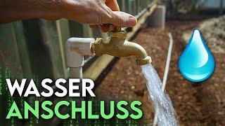 Wasseranschluss in Costa Rica - Wasserleitungen verlegen & Wasserzähler anschließen Episode 10