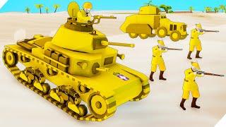 АРМИЯ ИТАЛИИ ВОЮЕТ В АФРИКЕ - Total Tank Simulator. Тотал Танк Симулятор