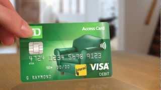 A Debit Card With Benefits TD Access Card - TD Bank Canada