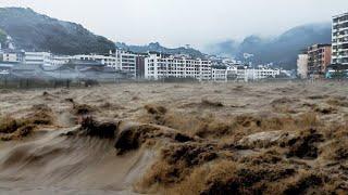 Massive flooding in China now Three Gorges Dam discharges river overflow in Chongqing