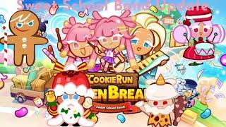Cookie Run Ovenbreak Sweet School Band Update and Strawberry Stick Cookie Gameplay