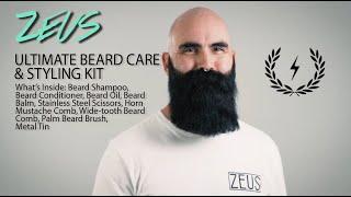 Zeus Ultimate Beard Care & Styling Kit