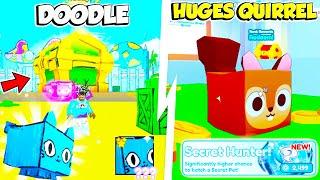 UNLOCKED New *DOODLE* Update Pet Simulator X Got Dark Matter NEW SECRETHuge SQUIRREL?? Doodle