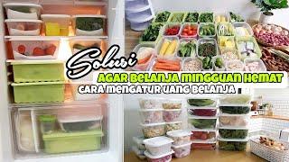 INI CARA SEDERHANA MENGHEMAT UANG BELANJA BAGI IBU RUMAH TANGGA⁉️BELANJA MINGGUAN HEMAT‼️TIPS