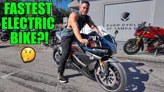 Energica Ego First Ride & Review  Electric Motorcycle