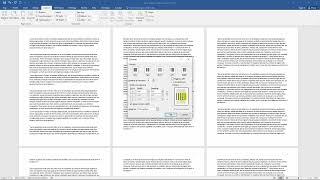 How to Split Pages into Columns in MS Word l Divide Pages into Columns