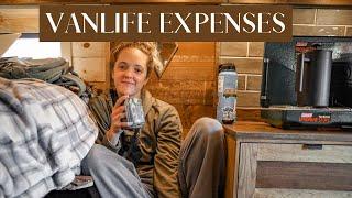 VanLife EXPENSES  How much does it REALLY cost?