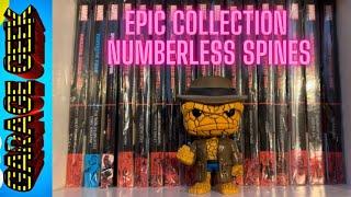 Epic Collection Numberless Spines @itsmarym