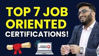 Top 7 Job-Oriented Certifications  Must Do Profile Building Certifications for MBA 