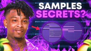 How To Make A 21 Savage Type Beat From SCRATCH  How To Make A Sample From Scratch