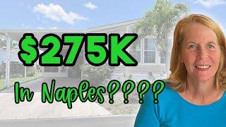 Youre not going to believe this A $275K Home in Naples Florida