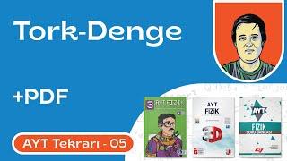 Sorularla AYT Tekrarı 5 Tork ve Denge +PDF