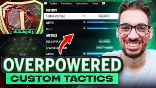 #1 RANKED PRO PLAYER 4334 CUSTOM TACTICS FORMATION & INSTRUCTIONS FC 24 ULTIMATE TEAM