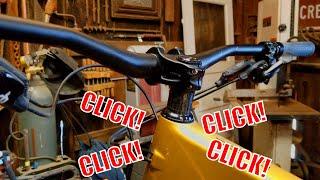 How To Fix Carbon Fiber Mountain Bike Frame CreakClickClunk