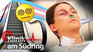 Auf der Intensiv Rolltreppen-Sturz nach s*xistischer Anfeindung ​​  Klinik am Südring  SAT.1