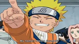 Chunin Exam-Naruto passed the Chunin test with a blank paper what a funny boy