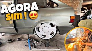 CORTEI AS CAIXAS DE RODA DO MEU GOL QUADRADO TURBO  ME ARREPENDI? #EP01