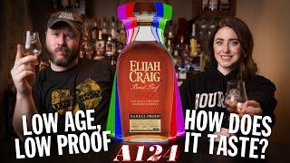 Elijah Craig Barrel Proof A124 - Lower Proof & Age But Still Good? - Short & Sweet Review