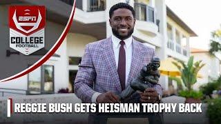 The moment Reggie Bush got the Heisman trophy back   ESPN College Football