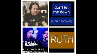 Dont let me down Chainsmokers - great performance by RUTH X  Factor Indonesia 2021 REACTION