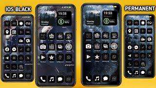 TEMA DARK IOS IPHONE PERMANENT FOR ANDROID 