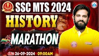 SSC MTS History Marathon  SSC MTS Marathon Classes 2024  GK GS for MTS 2024 By Naveen Sir