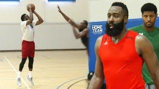 James Harden NBA MVP Highlights at Rico Hines UCLA Run Houston Rockets