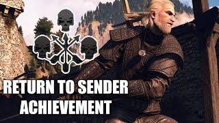 How to get RETURN TO SENDER Achievement in THE WITCHER 3 NEXT GEN