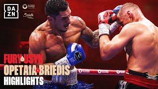 HIGHLIGHTS  Jai Opetaia vs. Mairis Briedis Ring of Fire