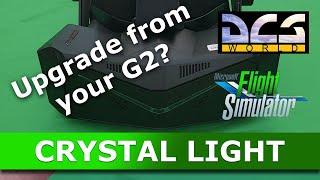 Pimax Crystal Light  Initial Impressions  DCS  MSFS  Thru-lens