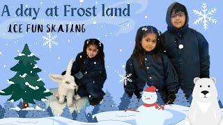 Halima enjoying with Azaan at Frostland @halima_wasim #fun #summervibes #frost #entertainment
