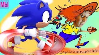 Побег Соника от Злого Босса - Мы играем в Sonic Мания