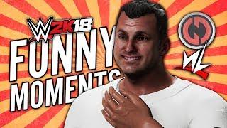 WWE 2K18 - INSANE Online Glitches & Funny Moments w newLEGACYinc