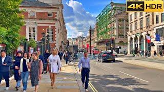 London Autumn Equinox Day - 2023  A Walking Tour 4K HDR