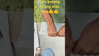 Trik pasang talang air biar aman