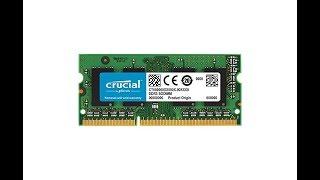 Crucial 4GB DDR3L-1600 SODIMM - UNBOXING