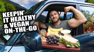 WHAT I EAT ON THE ROAD  EASY SNACKS & MEALS 