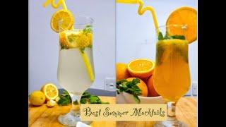 Best Summer Drinks  Summer Mocktails  Virgin Mojito  Orange Mojito  How to make Mojito