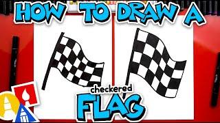 How To Draw A Checkered Flag